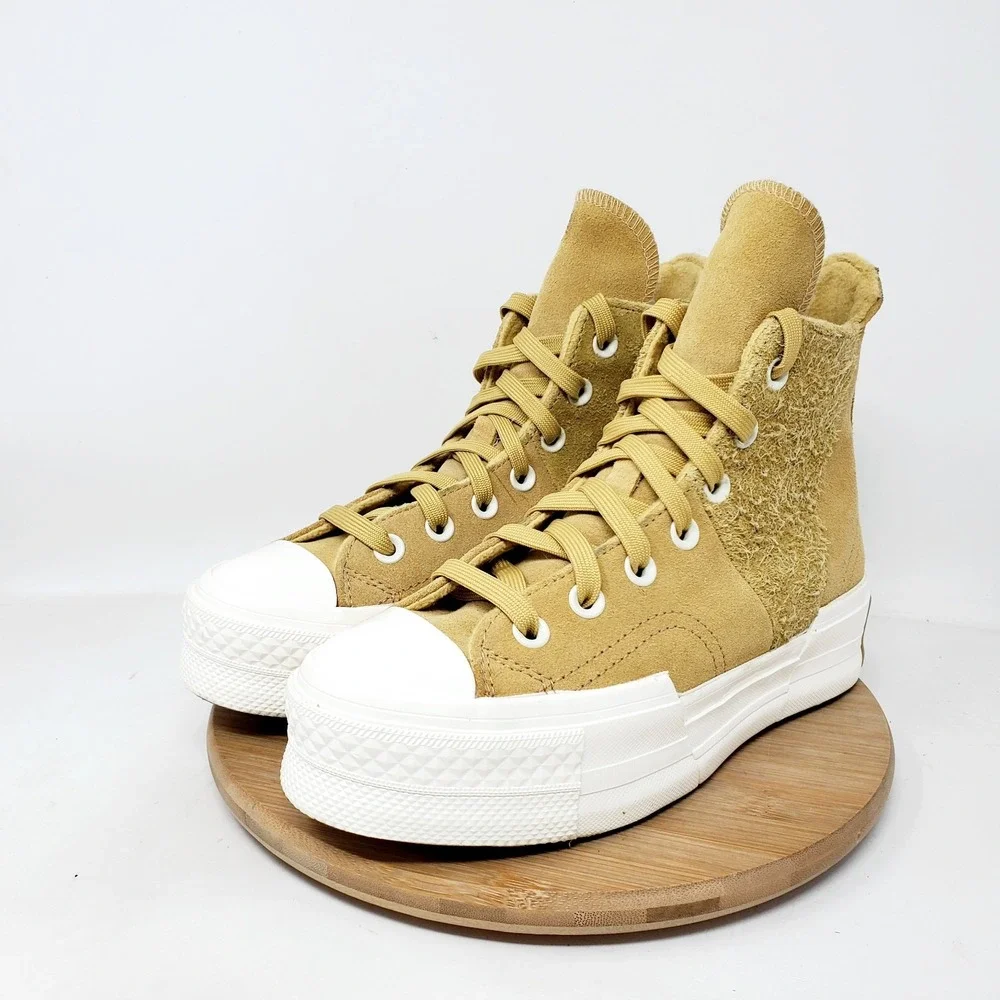 Converse Chuck Taylor‎ 70 PLUS Suede Shoes Womens 5 High Top Platform Sneaker